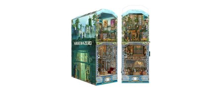 DIY Book Nook Boekensteun Haven Zero, Tone-Cheer
