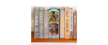 DIY Book Nook Boekensteun Haven Zero, Tone-Cheer