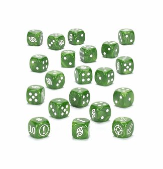Warhammer The Old World Wood Elf Realms Dice set