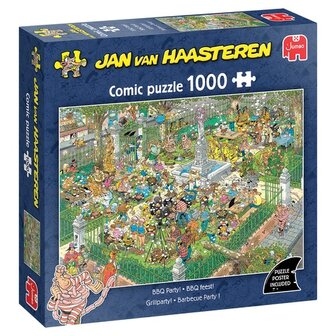 BBQ-Party &ndash; Jan van Haasteren (1000)