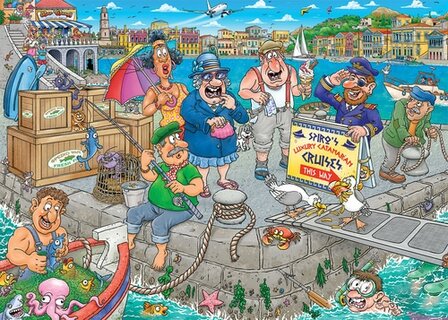 Wasgij Original 47 &ndash; De boot in! (1000)