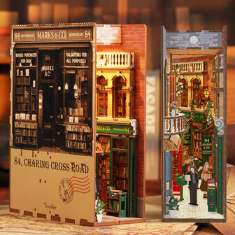 DIY Book Nook Boekensteun 84 Charing Cross Road, Tone-Cheer