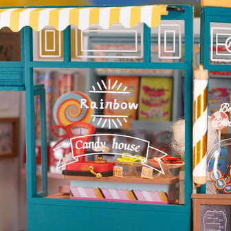 Robotime, DIY Huisje Rainbow Candy House