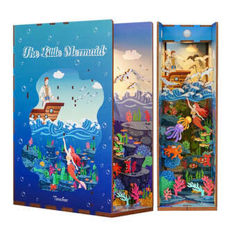 DIY Book Nook Boekensteun The Little Mermaid Bookend