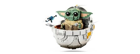 Lego Starwars  Grogu&trade; met zweefkinderwagen