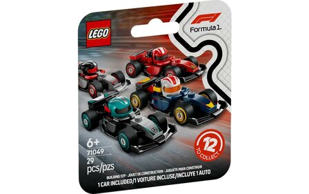 Lego F1&reg; raceauto&#039;s minifigures