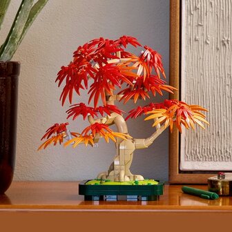 Lego Icons Botanical Japanse esdoorn bonsaiboompje