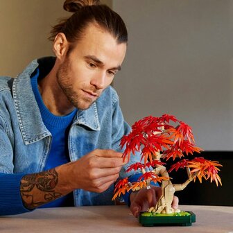 Lego Icons Botanical Japanse esdoorn bonsaiboompje