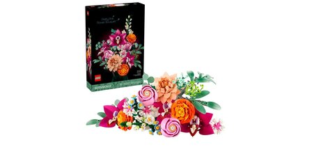 Lego Icons Botanical Roze boeket