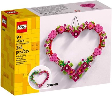 Lego Hartvormige versiering
