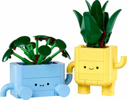 Lego Icons Botanical Vrolijke plantjes