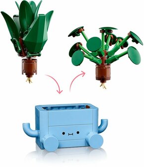 Lego Icons Botanical Vrolijke plantjes