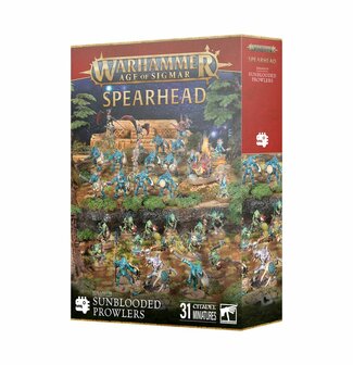 Warhammer Age of Sigmar Spearhead: Seraphon &ndash; Sunblooded Prowlers