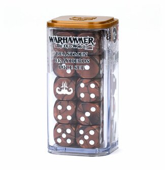 Warhammer The Old World Beastmen Brayherds Dice Set