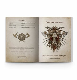 Warhammer The Old World Arcane Journal: Beastmen Brayherds
