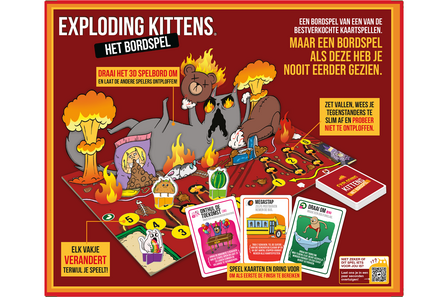 Exploding Kittens Het Bordspel