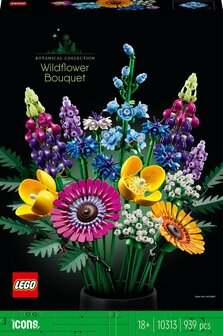 Lego Icons Botanical Boeket met wilde bloemen