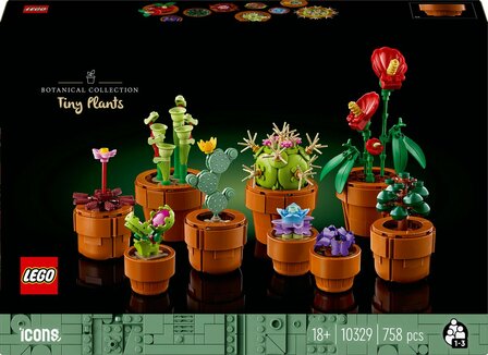 Lego Icons Botanical Miniplantjes