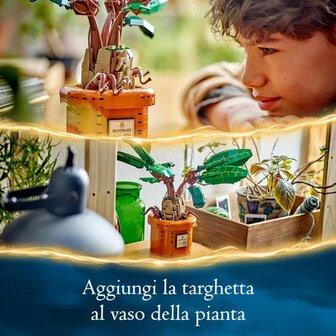 Lego Harry Potter Mandragora