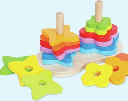 Hape Double Rainbow Stacker