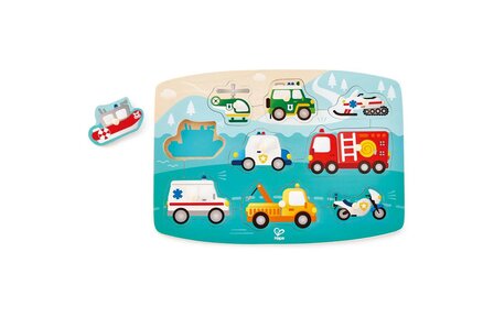 Hape Emergency Peg Puzzle