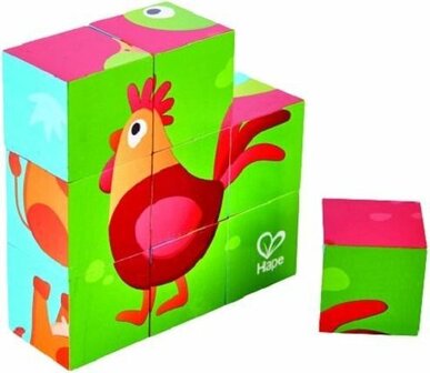Hape Farm Animal Block Puzzle