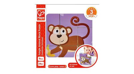 Hape Jungle Animal Block Puzzle