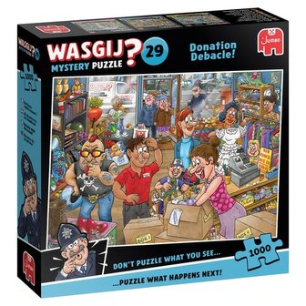 Wasgij Mystery 29 &ndash; Donatiedebacle! (1000)