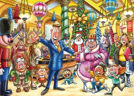 Wasgij Christmas 21 &ndash; Een feestelijke make-over! (2&times;1000)