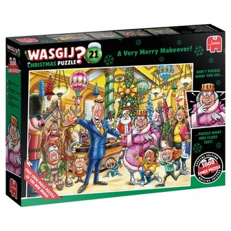Wasgij Christmas 21 &ndash; Een feestelijke make-over! (2&times;1000)