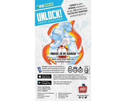 Unlock! Korte Avonturen Paniek in de keuken