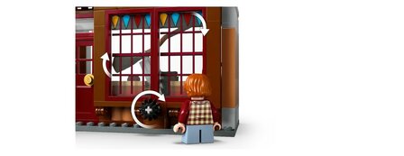 Lego Harry Potter Zwik &amp; Zwachtels Zwerkbalpaleis en ijssalon