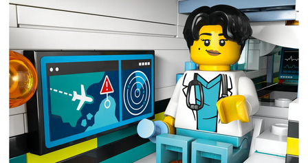 Lego City Ambulancevliegtuig