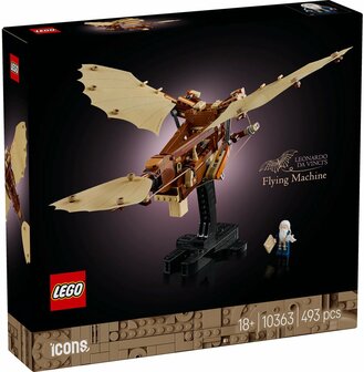 Lego Icons De vliegmachine van Leonardo da Vinci