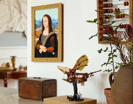Lego Icons De vliegmachine van Leonardo da Vinci