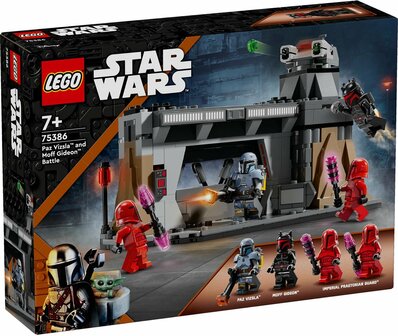 Lego Starwars Paz Vizsla&trade; en Moff Gideon&trade; duel
