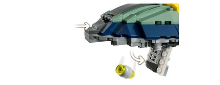Lego Starwars Jango Fetts ruimteschip
