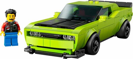 Lego Speed Champions Dodge Challenger SRT Hellcat sportauto