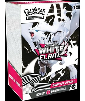 Pok&eacute;mon TCG  Scarlet &amp; Violet White Flare Booster Bundel (6 booster packs)