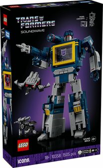 Lego Icons Transformers: Soundwave