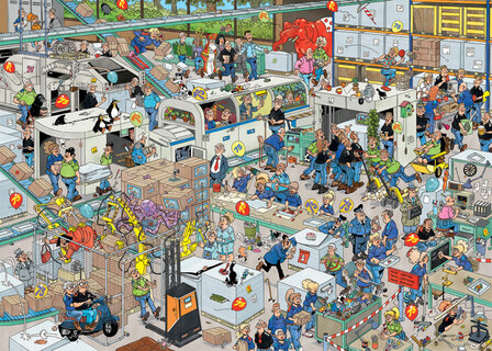 De Nederlandse Spellenfabriek &ndash; Jan van Haasteren (1000)