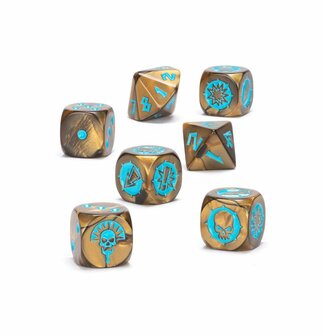 Warhammer Blood Bowl Tomb Kings Team Dice Set