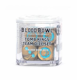 Warhammer Blood Bowl Tomb Kings Team Dice Set