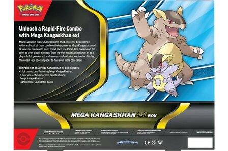 Pokemon TCG Mega Kangaskhan ex Box
