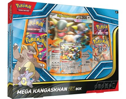 Pokemon TCG Mega Kangaskhan ex Box