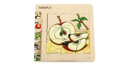 Beleduc 5 in 1 puzzle Apple