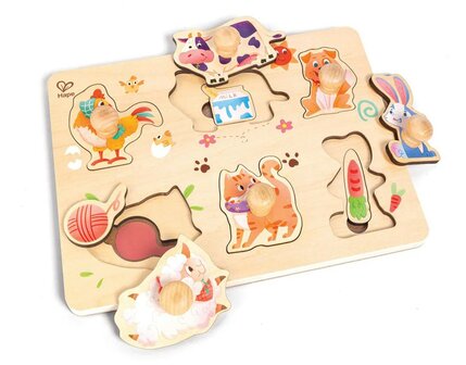 Hape Farmyard Layer Puzzle