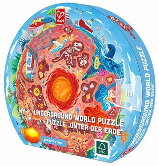 Hape Underground World Puzzle
