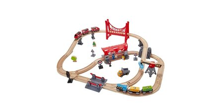Hape Busy City Rail Set