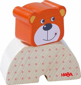 Haba Bouwstenen met motief Dierenparade